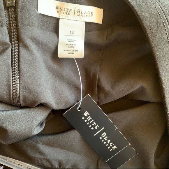 🆕 White House Black Market Sheath Dress Women’s Size 14 - Picture 3 of 6